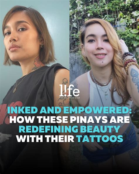 Inked and empowered: How these Pinays are redefining beauty .